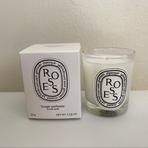 Diptyque roses mini candle